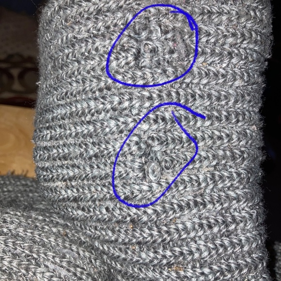 Gray Crochet Uggs - Picture 5 of 6